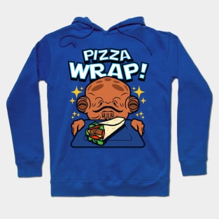 Funny Pizza Loving Cute Alien Meme Hoodie